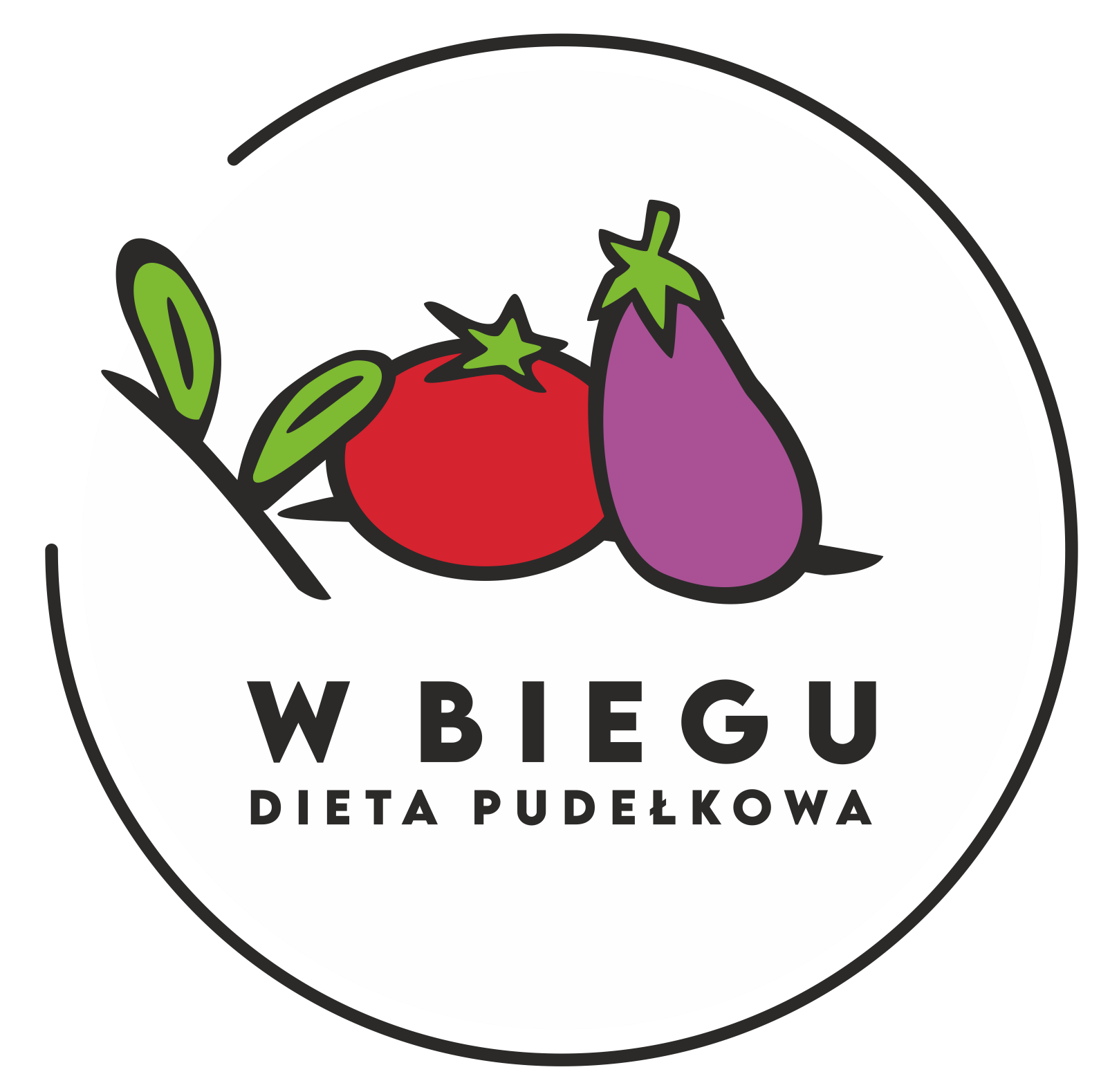 Logo W biegu